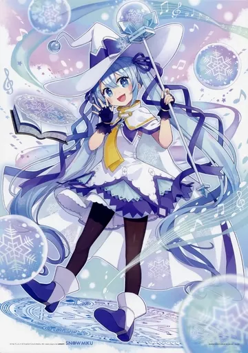 雑貨 雪ミク/2014・ちょん* イラストボード 「一番くじ 雪ミク ～SNOW