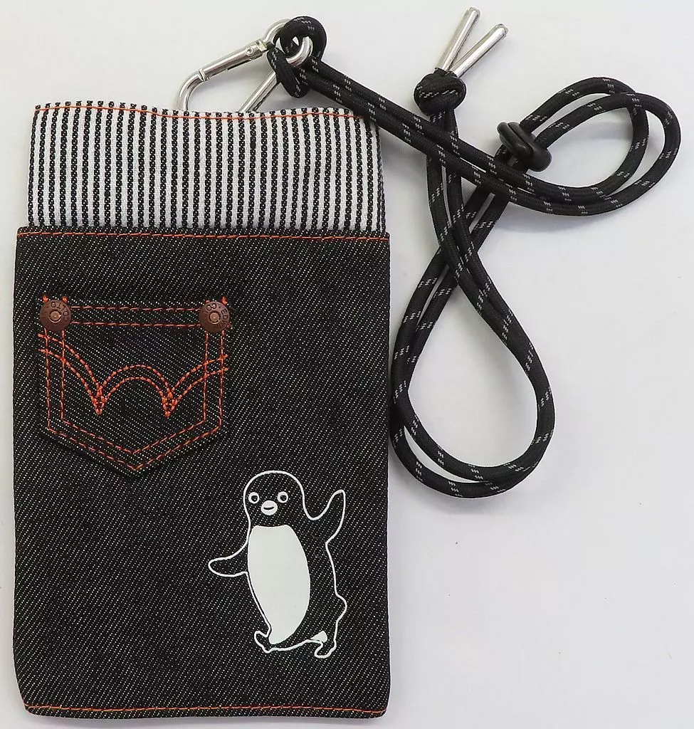 バッグ Suicaのペンギン(ブラック) サコッシュEDWIN 「Suicaのペンギン