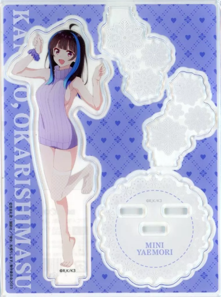 彼女、お借りします　スクラッチ第四弾　A-5.八重森みに　アクリルスタンド 彼女、お借りしますスクラッチ第四弾A-5.八重森みにアクリルスタンド