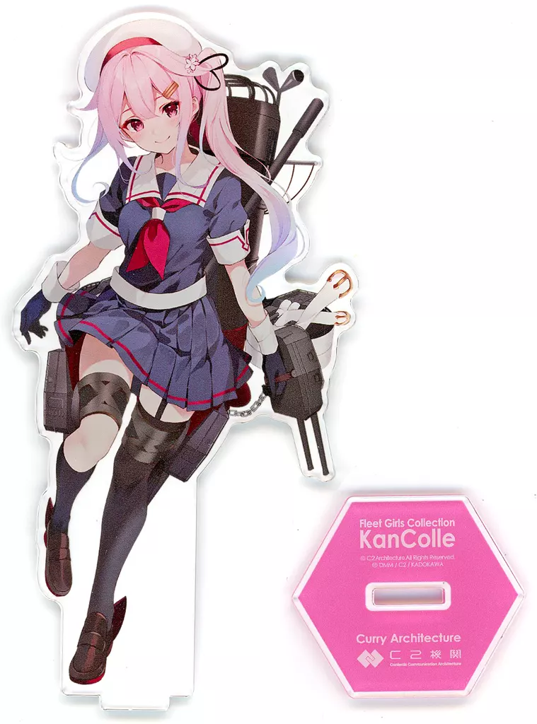 艦これ カレー機関 アクリルボード 缶バッジ 春雨 改二 32nd 漣 カレー