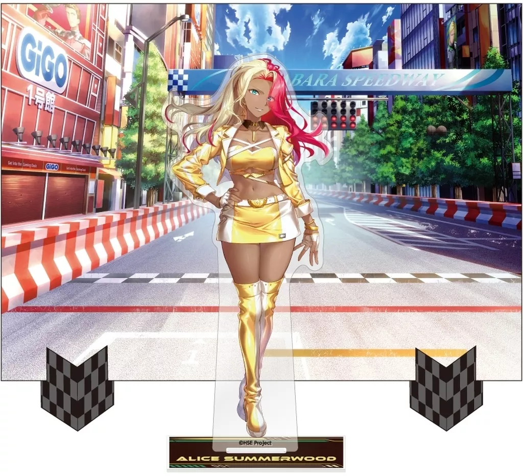 New] Alice Summerwood Acrylic Stand 