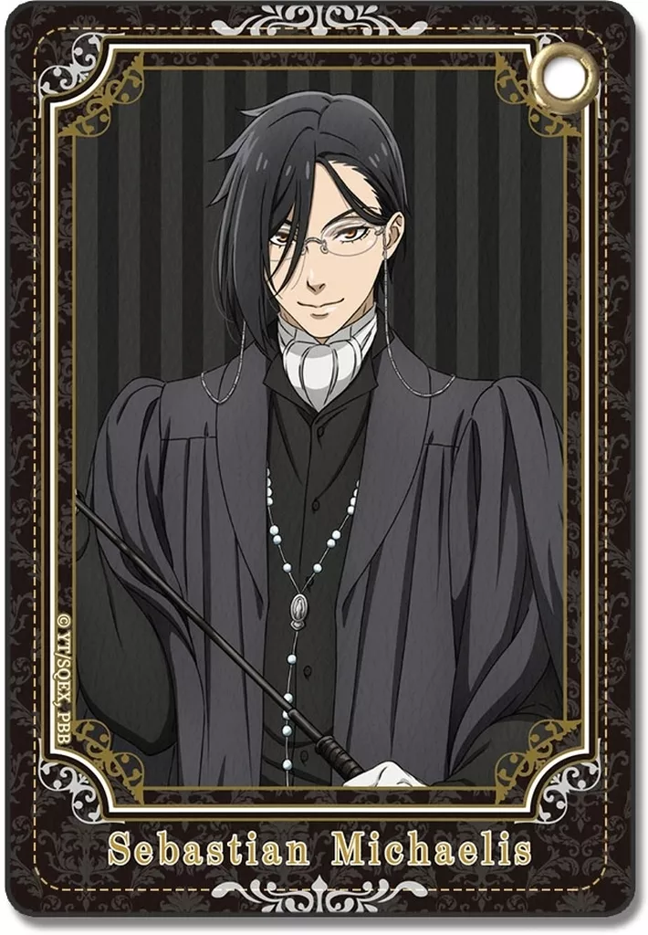 Design 01 (Sebastian Michaelis) Leather Pass Case 