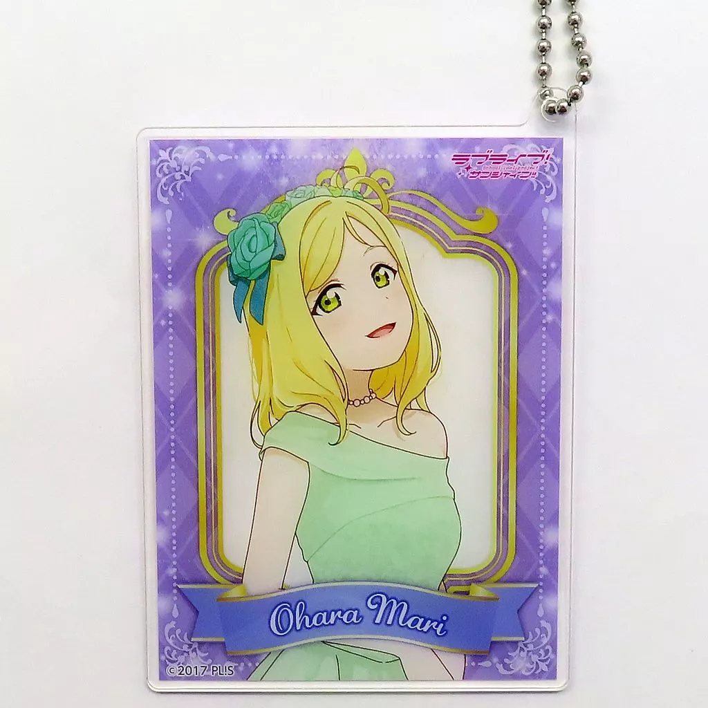 Aqours 小原鞠莉 展示会 特典色紙 アクリルキーホルダー - メルカリ