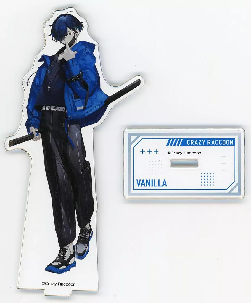 Crazy RaccoonVanilLa アクリルスタンド ローソン Crazy RaccoonVanilLa アクリルスタンド ローソン アクリル