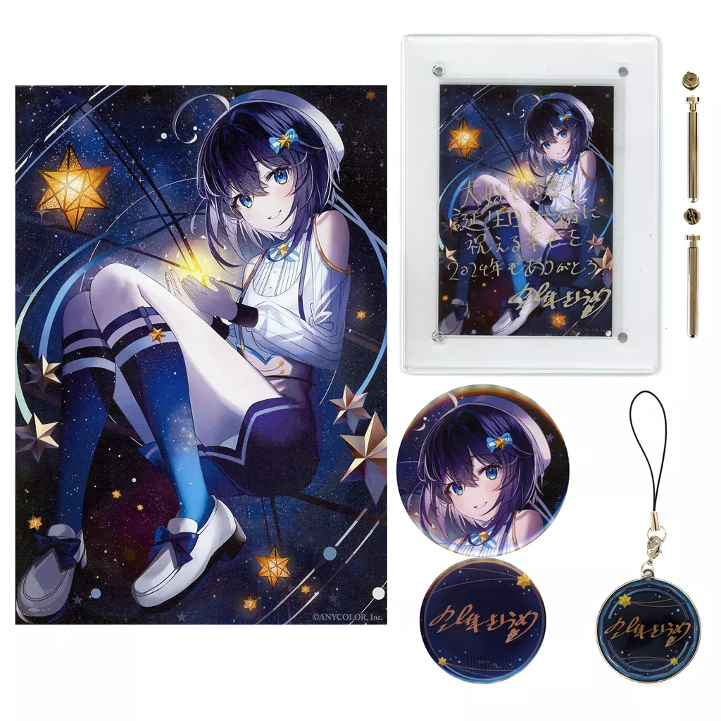 空星きらめ　誕生日　フル　グッズ　フォト　キャンバス　缶バッジ 空星きらめ 誕生日 フル グッズ フォト キャンバス 缶バッジ