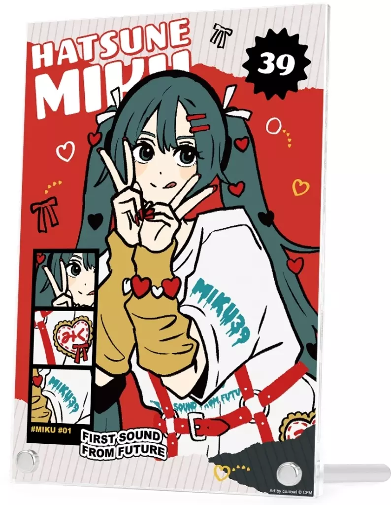 だぁ！だぁ！だぁ！ - 集合 A6アクリルパネル ver.B | AMNIBUS
