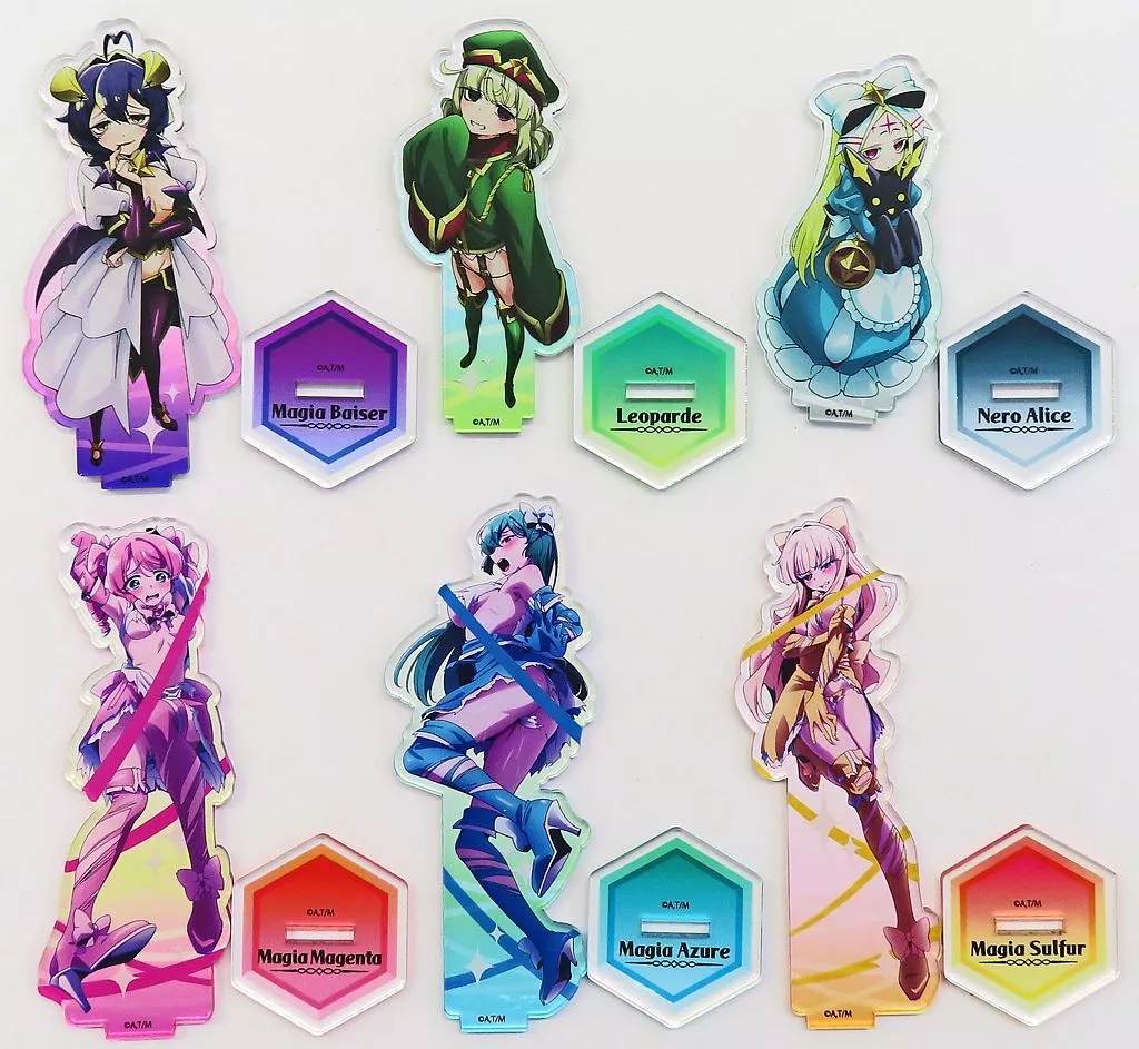 魔法少女にあこがれてマジアアズールアクリルスタンドゲマくじ