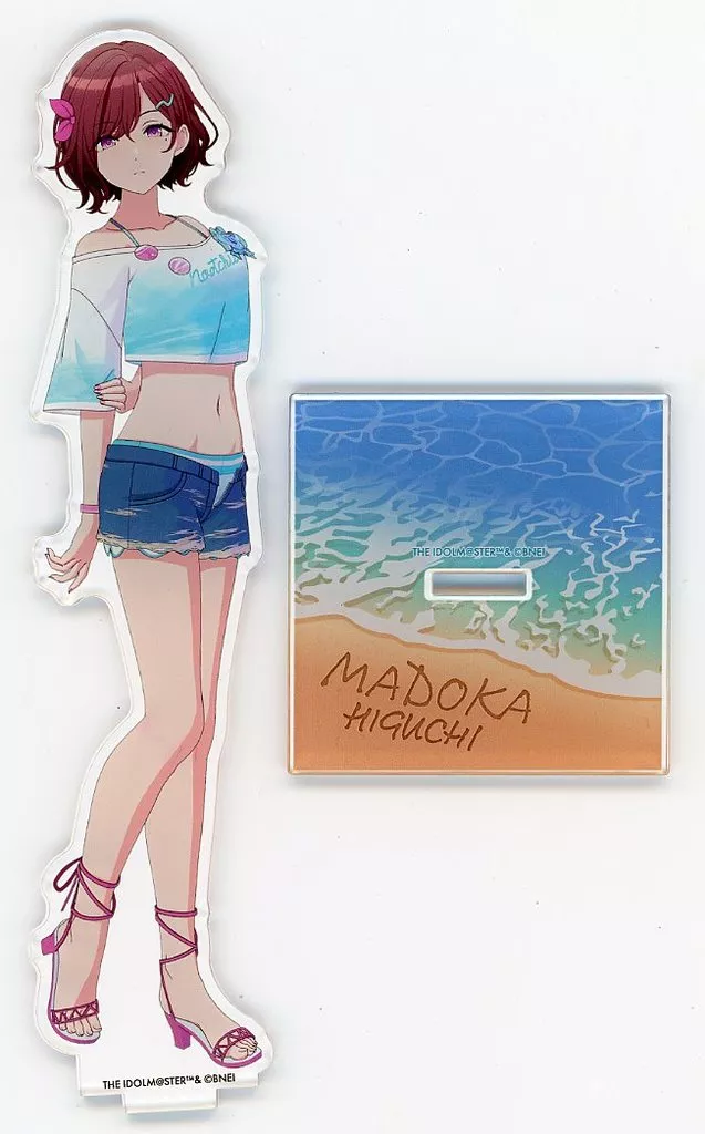 Yuka Higuchi Basqueon Shiny Ver Official Acrylic Stand idol Master Yuka Higuchi Basqueon Shiny Ver Official Acrylic Stand idol Master