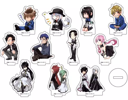 雑貨　【BOX】モノクローム・ファクター アクリルぷちスタンド 03.公式イラスト Miscellaneous goods [Box] Monochrome Factor Acrylic Puchi