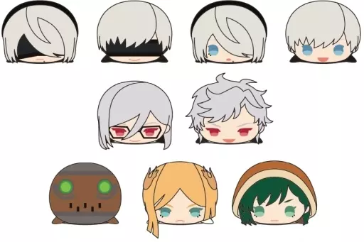 キーホルダー　【BOX】もちもちマスコット NieR：Automata Ver1.1a Key holder [Box] Chewy Mascot NieR : AutomatA Ver1.1a