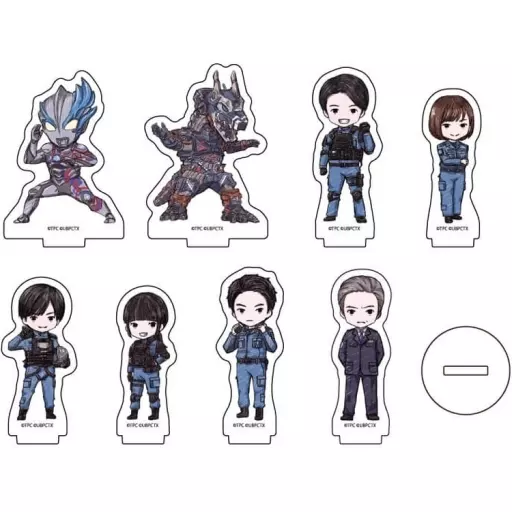 アクリルぷちスタンド「ウルトラマンブレーザー」01/グラフ