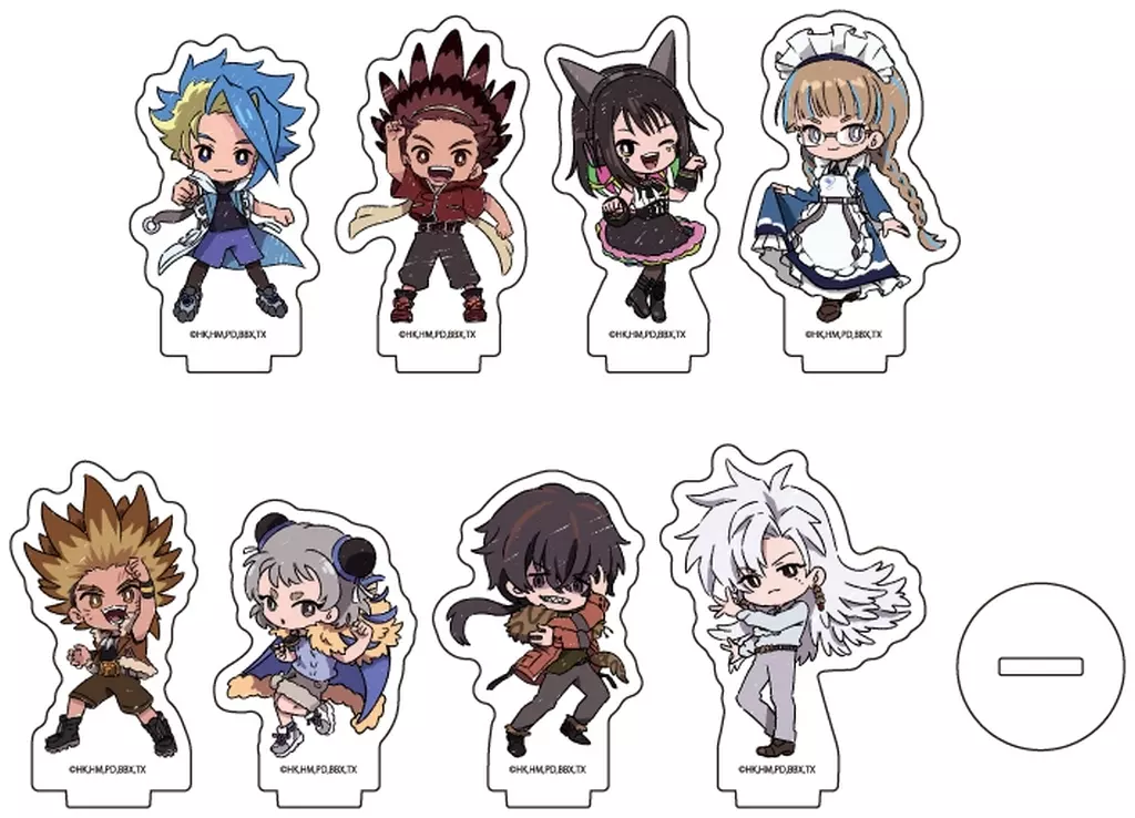 大人女性の 【BOX】BEYBLADE 雑貨 X 01.グラフアート アクリルぷちスタンド タブレットアクセサリ