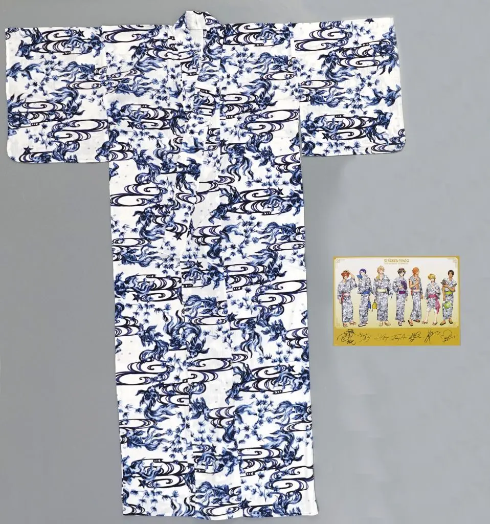 衣料雑貨 夏の星(ST☆RISH) K.M☆U.P YUKATA-MODE 浴衣 「うたの