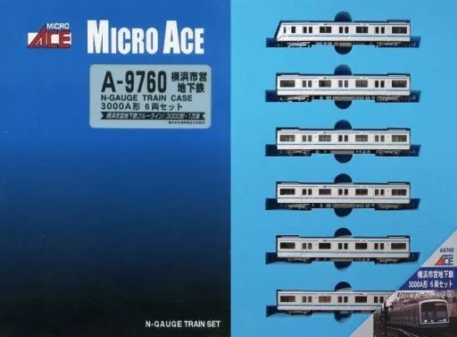 Nゲージ MICRO ACE 横浜市営地下鉄 3000A形 6両セット 鉄道模型 :: Nゲージ車両 :: 電車 :: MICRO ACE（マイクロエース