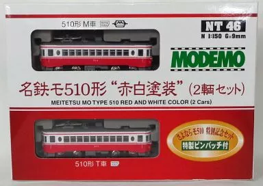 【在庫あり】 モ510形 名鉄 1/150 鉄道模型 “赤白塗装” 特別 さよならモ510 鉄道模型