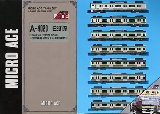 鐵路模型[翻譯品]1/150 E231系電力動車組(近郊類型)基本8兩SET[A-4020] | 玩具模型| Suruga-ya.com