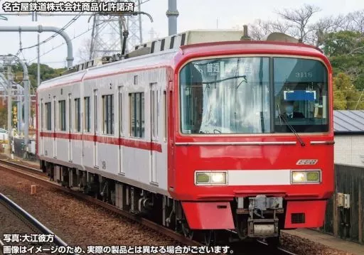 鉄道模型　1/150 名鉄3100系2次車(新塗装・3118編成) 増結2両編成セット(動力無し) [31721] 31721＞名鉄3100系2次車（新塗装・3118編成）増結2両編成セット