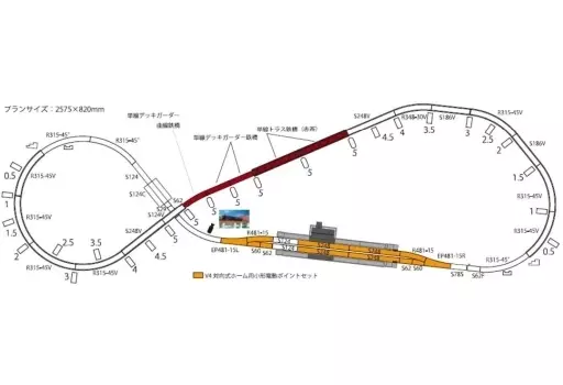 鉄道模型　1/150 ユニトラックアソートセット ＜球磨川の思い出とともに＞ [20-910] ユニトラックアソートセット ＜球磨川の思い出とともに＞ (鉄道