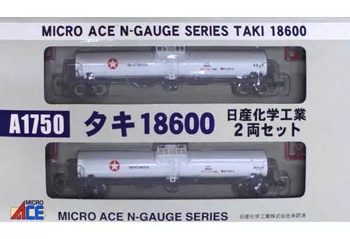 鉄道模型　1/150 タキ18600 日産化学工業 2両セット [A1750] タキ18600 日産化学工業 (2両セット) (鉄道模型) - ホビーサーチ
