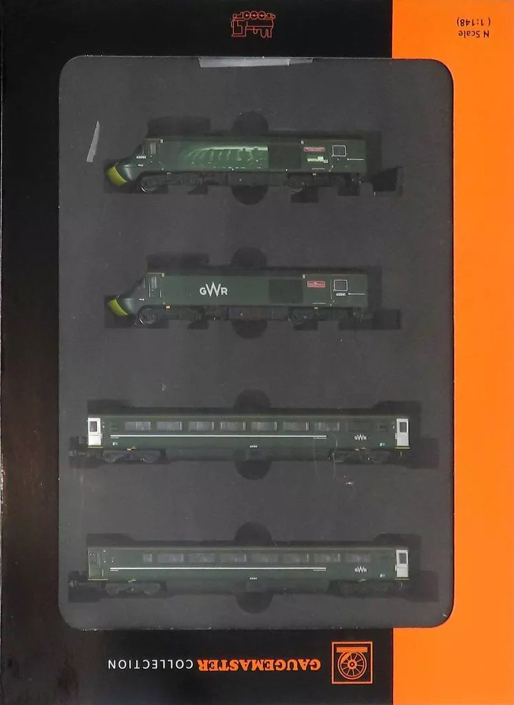 鉄道模型 1/148 Class 43 HST GWR Castle Set(4両セット