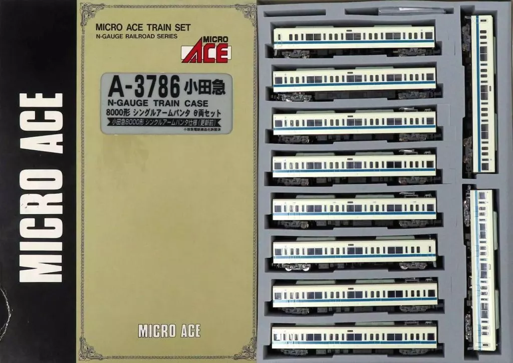 Nゲージ小田急8000形A-3787 4両セット