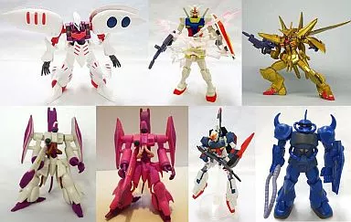 Mobile Suit Gundam Gashapon HG Series MS Selection 40 7 Types Complete Set  | Toy Hobby | Suruga-ya.com