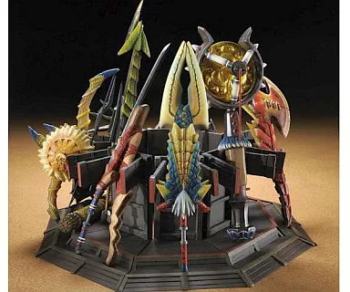 共8種SET<怪物獵人狩獵武器收藏品vol.4> | 玩具模型| Suruga-ya.com