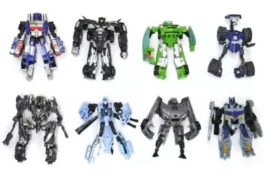Trading figure 8 Kinds Set TRANSFORMERS Revenge EZ Collection Vol 
