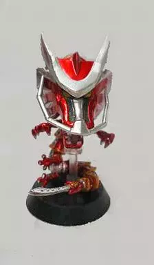 特撮ヒーローズ　仮面ライダー龍騎　ドラグレッダー　ミニビッグヘッドフィギュア Trading figure ドラグレッダー 