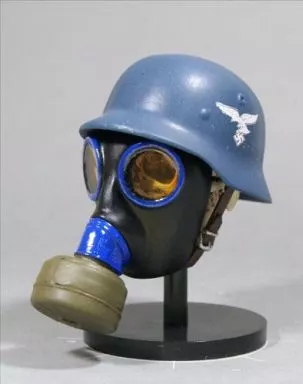 M35 Helmet (Air Force) + M38 Gas Mask 「 TEPPACHI II nd Tetsubachi