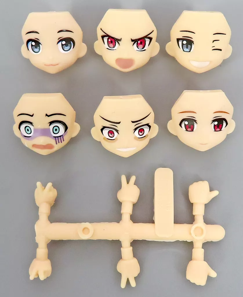 Trading figure AQUA SHOOTERS! Face Parts Set 03 Premium Bandai