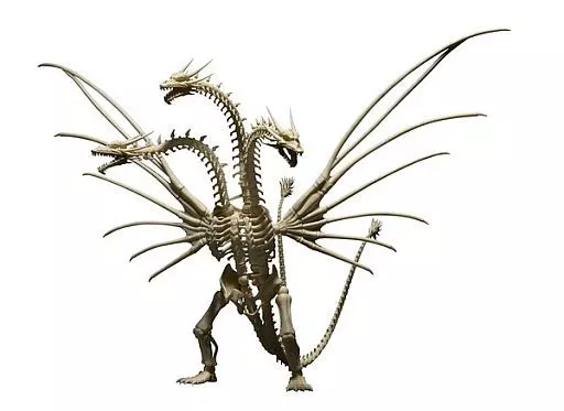 爆買いしたくなる トレーディングフィギュア キングギドラノホネ(bone color ゴジラ
