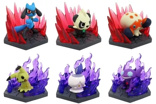 トレーディングフィギュア 全6種セット 「ポケモン ジオラマ