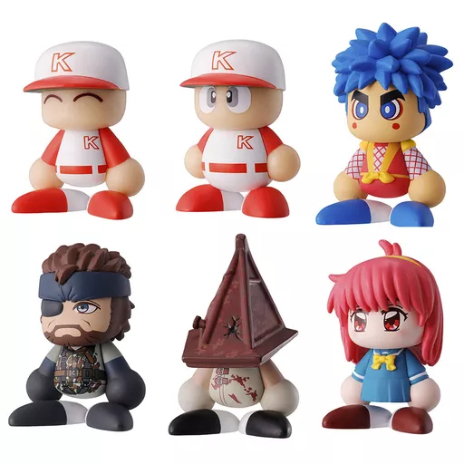 パワプロくん フィギュア KONAMI 6個セット パワプロくん フィギュア KONAMI 6個セット - メルカリ