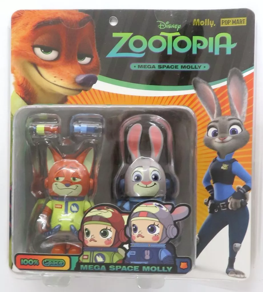 POPMART MEGA COLLECTION 100% SPACE MOLLY Zootopia Judy