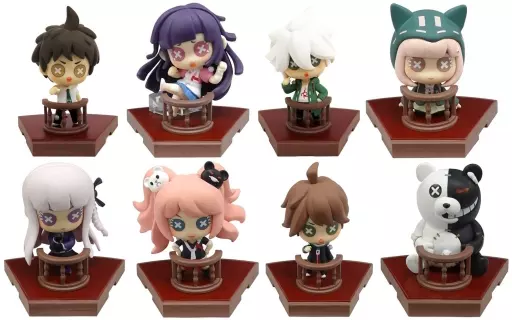 IDENTITY Ｖ×ダンガンロンパ1-2 トレーディングフィギュアコンプリート 8 kinds set 