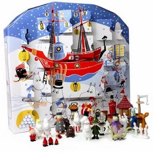 クリスマス mumin1313 Box missing] Moomin Christmas Advent Calendar 2013 Figure 24 Set