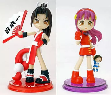 キングオブファイターズ95　チャン・コーハン　不知火舞　麻宮アテナ　フィギュア キングオブファイターズ95 チャン・コーハン 不知火舞 麻宮