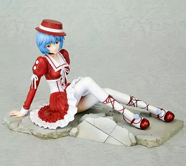 Figure Rei Ayanami Gothic Loli noir Ver. (limited edition : red