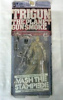 【未開封】ヴァッシュ・ザ・スタンピード リペイント シニスターブラックVer.「トライガン」TRIGUN PLANET GUN SMOKE FIG]ヴァッシュ・ザ・スタンピード リペイント シニスター