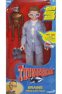 サンダーバード サウンドテック トーキングフィギュア Brains 「 Thunderbird 」 Sound Tech Talking Figure | Toy Hobby