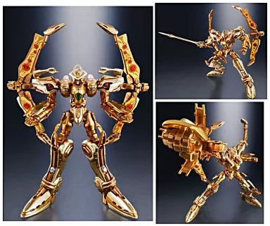 Figure Super Robot Super Alloy Gold Solar Aquarion 