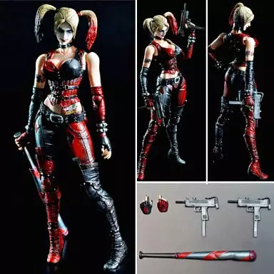 Figure PLAY ARTS Kai Harley Quinn 「 Batman : Arkham City Figure PLAY ARTS Kai Harley Quinn 「 Batman : Arkham City