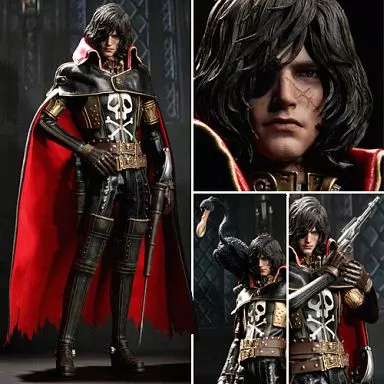 Captain harlock action figure deals