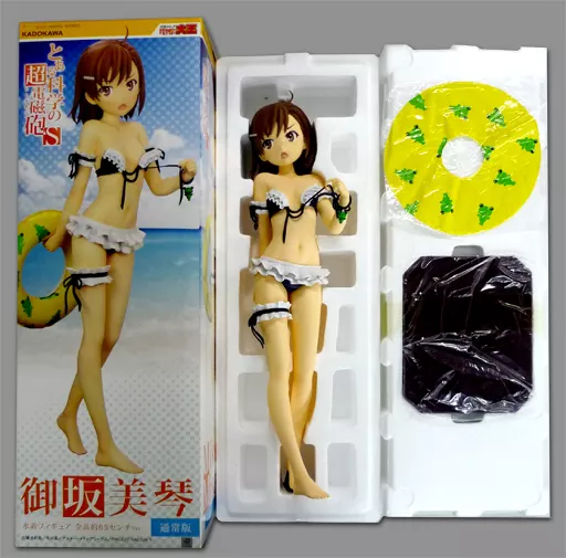 Figure Mikoto Misaka SwimSuit Figure Total Height Approx. 65 cm