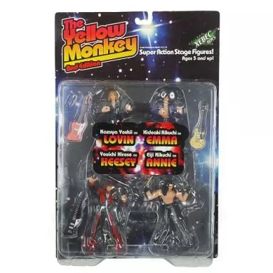【希少】THE YELLOW MONKEY 2nd Editionフィギュア Figure The Yellow Monkey 2 nd Edition Super Action Stage Figure