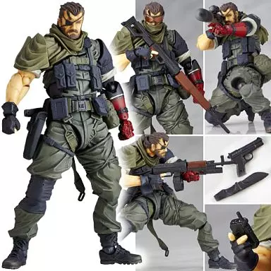 【未開封】ヴェノム・スネーク　オリーブドラブ野戦服Ver. YAMAGUCHI Figure Micro yamaguchi / Revolver Mini Venom / Snake Olive