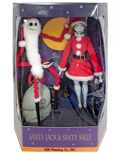 フィギュア ナイトメアビフォアクリスマス サンタジャック&サンタ