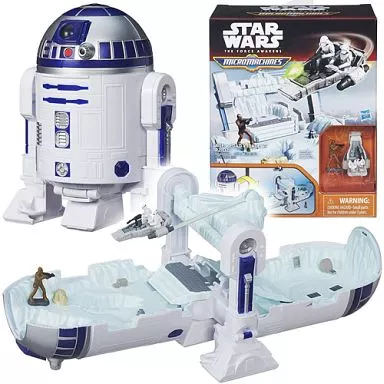 Star Wars マイクロマシン R2-D2 Star Wars The Force Awakens Micro Machines R2-D2 from Hasbro - YouTube