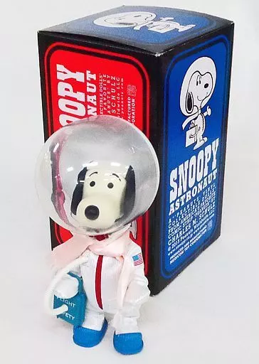 MEDICOM TOY VCD SNOOPY ASTRONAUT VINTAGE SILVER Ver